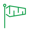 Ikona wiatrowskazy 100x100